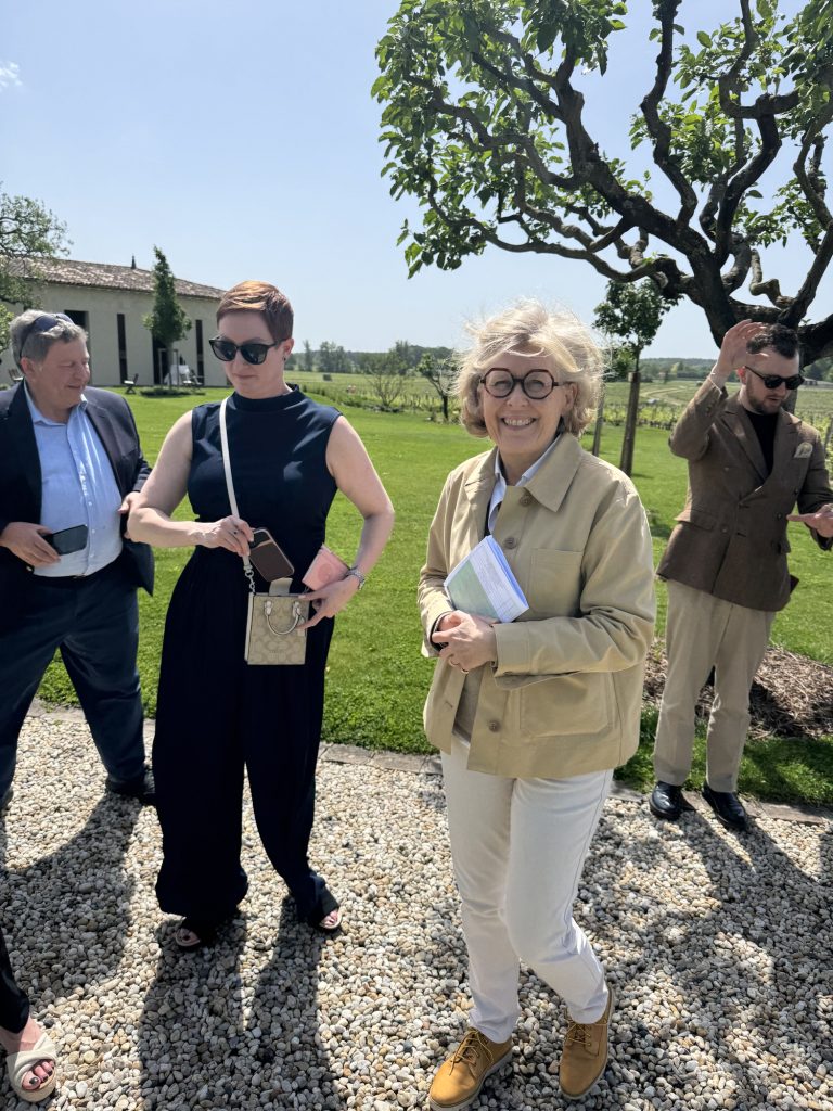 Saratoga Wine Exchange team tasting 2025 barrel samples at Château Pontet Canet, Pauillac