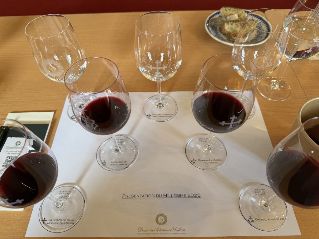 La Mission Haut Brion tasting room