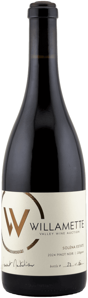 Solena Pinot Noir "l'Elegance" Auction Lot Solena Pinot Noir "l'Elegance" Auction Lot