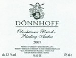 Donnhoff Oberhauser Brucke Riesling Auslese Donnhoff Oberhauser Brucke Riesling Auslese