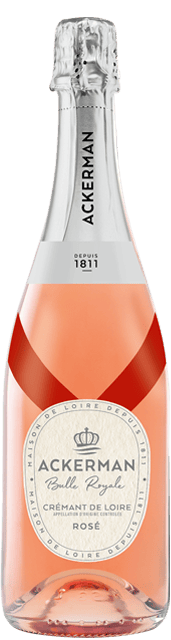 Ackerman Cremant de Loire Brut Rose Bulle Royale Ackerman Cremant de Loire Brut Rose Bulle Royale