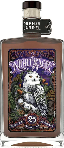 Orphan Barrel Distilling Canadian Whiskey Night Sage 25 Year