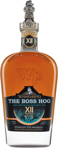 Whistlepig Boss Hog Rye Whiskey Feather & Flame Whistlepig Boss Hog Rye Whiskey Feather & Flame