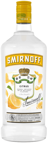 Smirnoff Vodka Citrus 60@ Smirnoff Vodka Citrus 60@
