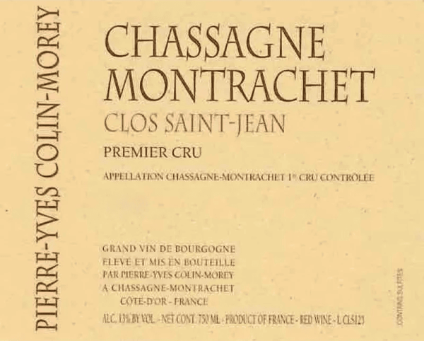 Pierre-Yves Colin-Morey Chassagne-Montrachet Premier Cru la Boudriotte Rouge Pierre-Yves Colin-Morey Chassagne-Montrachet Premier Cru la Boudriotte Rouge