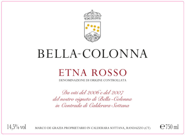 Bella-Colonna Etna Rosso Bella-Colonna Etna Rosso