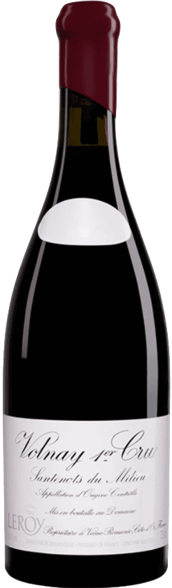 Domaine Leroy Volnay Premier Cru Les Santenots du Milieu Domaine Leroy Volnay Premier Cru Les Santenots du Milieu