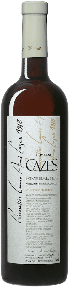 Domaine Cazes Rivesaltes Cuvee Aime Domaine Cazes Rivesaltes Cuvee Aime