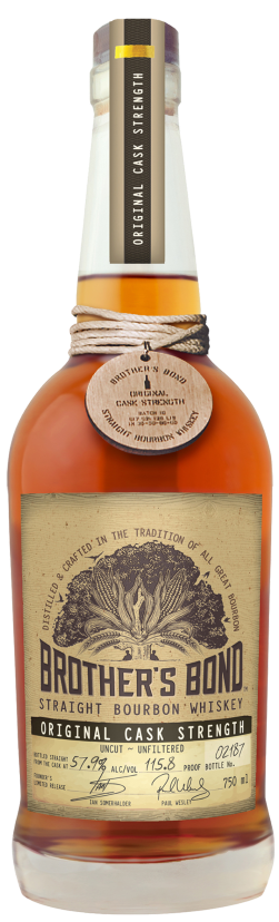 Brother's Bond Straight Bourbon Cask Strength 115.6@