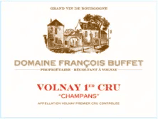 Domaine Francois Buffet Volnay Premier Cru Champans