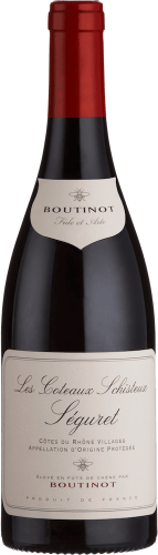 Boutinot Seguret Cotes du Rhone Villages "Les Coteaux Schisteux" Boutinot Seguret Cotes du Rhone Villages "Les Coteaux Schisteux"