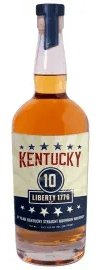 Kentucky 10 Bourbon Whiskey 8 Year Liberty 1776 Kentucky 10 Bourbon Whiskey 8 Year Liberty 1776