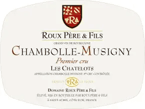 Roux Pere & Fils Chambolle-Musigny 1er Cru les Chatelots