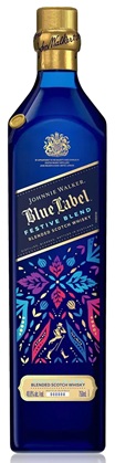 Johnnie Walker Scotch Blue Label Festive