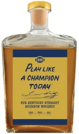 Play Like A Champion Today Straight Bourbon Whiskey 8 Year Memorial Edition Play Like A Champion Today Straight Bourbon Whiskey 8 Year Memorial Edition