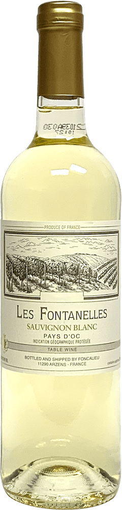 Les Fontanelles Pays d'Oc Sauvignon Blanc Les Fontanelles Pays d'Oc Sauvignon Blanc