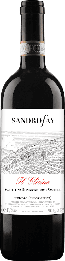 Sandro Fay Valtellina Superiore Sassella "Il Glicine" Sandro Fay Valtellina Superiore Sassella "Il Glicine"