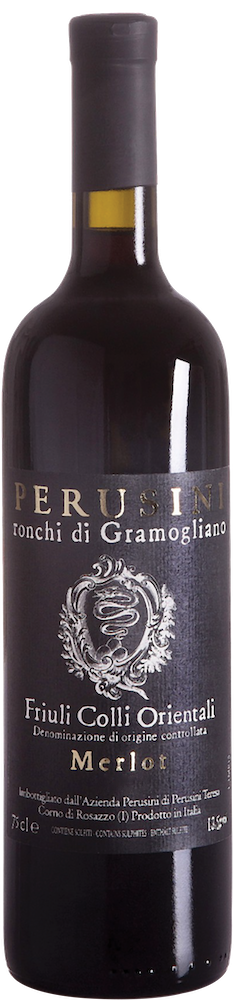 Perusini Merlot Colli Orientali del Friuli "Etichetta Nera"