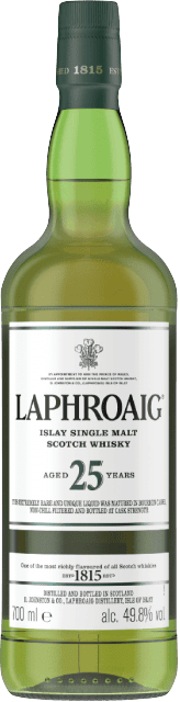 Laphroaig Scotch Single Malt 25 Year Cask Strength Laphroaig Scotch Single Malt 25 Year Cask Strength