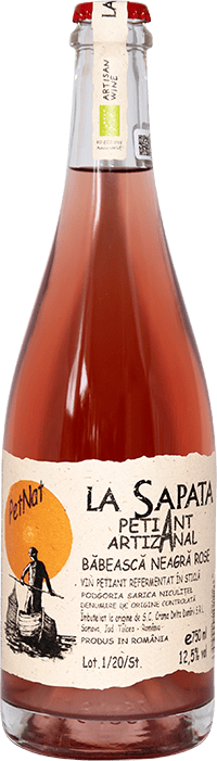 La Sapata Babeasca Neagra Rose "Pet Nat" La Sapata Babeasca Neagra Rose "Pet Nat"