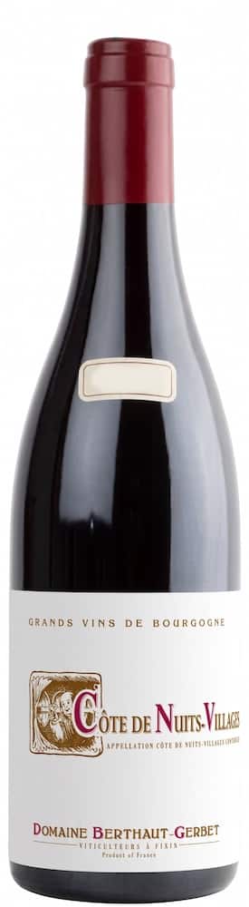 Domaine Berthaut-Gerbet Cote de Nuits-Villages Domaine Berthaut-Gerbet Cote de Nuits-Villages