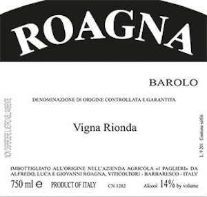 Roagna Barolo Vigna Rionda Roagna Barolo Vigna Rionda