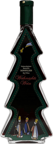 Weihnachts Wein Dornfelder Christmas Tree Bottle Weihnachts Wein Dornfelder Christmas Tree Bottle