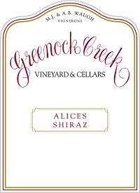 Greenock Creek Shiraz Alice's