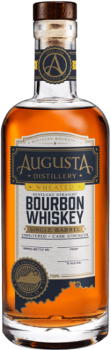 Augusta Distillery Wheated Bourbon Whiskey Cask Strength Single Barrel Augusta Distillery Wheated Bourbon Whiskey Cask Strength Single Barrel