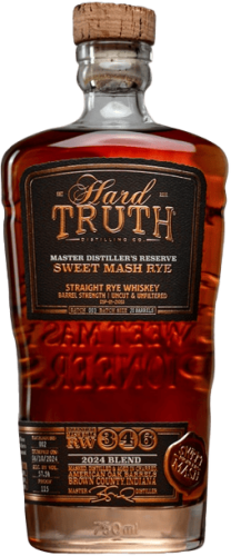 Hard Truth Rye Whiskey Sweet Mash Rye Master Distiller's Reserve RW346 Ensemble Hard Truth Rye Whiskey Sweet Mash Rye Master Distiller's Reserve RW346 Ensemble