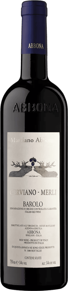 Marziano Abbona Barolo Cerviano Merli Marziano Abbona Barolo Cerviano Merli