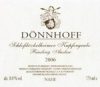 Donnhoff Schlossbockelheimer Kupfergrube Riesling Auslese Goldkapsel