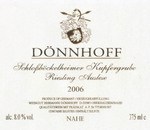 Donnhoff Schlossbockelheimer Kupfergrube Riesling Auslese Goldkapsel Donnhoff Schlossbockelheimer Kupfergrube Riesling Auslese Goldkapsel
